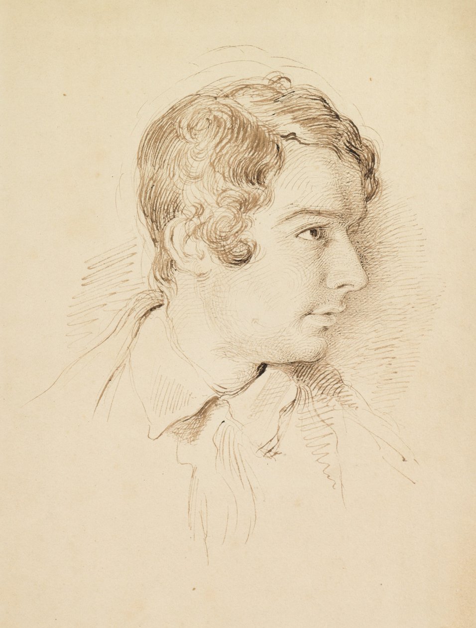 Głowa mężczyzny autorstwa George Richmond