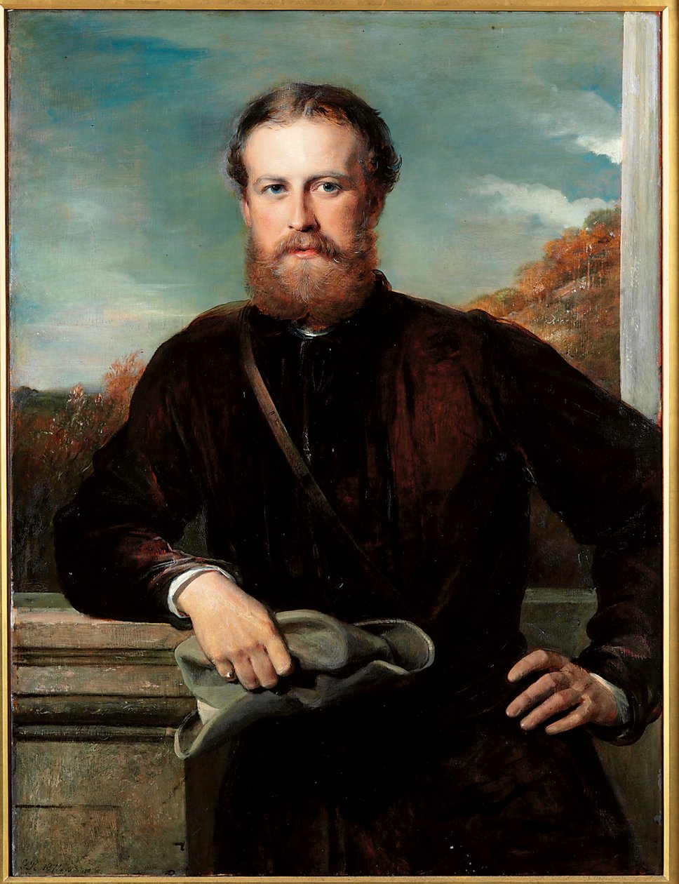 Portret Johna Scotta, 3. hrabiego Eldon autorstwa George Richmond
