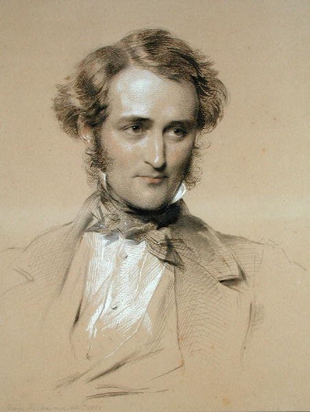 Portret Williama Bensona autorstwa George Richmond