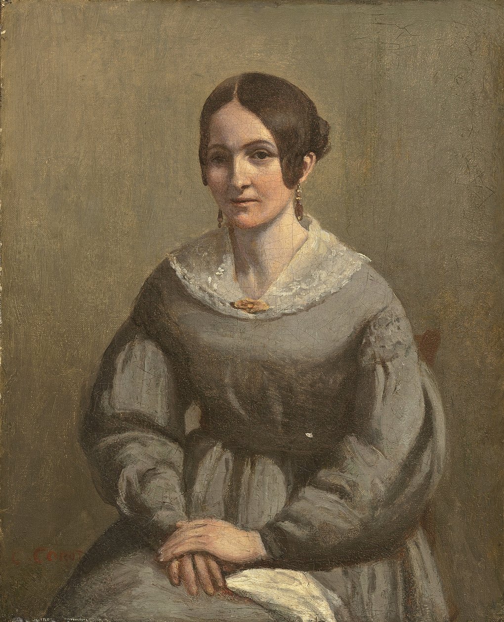 Portret młodej kobiety, autorstwa George Richmond