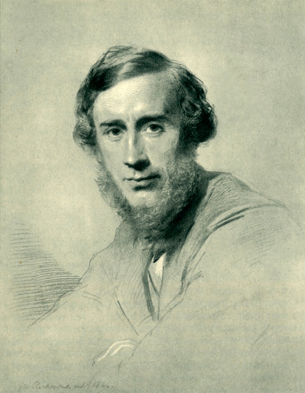 „Profesor Tyndall”, 1864, 1946. autorstwa George Richmond