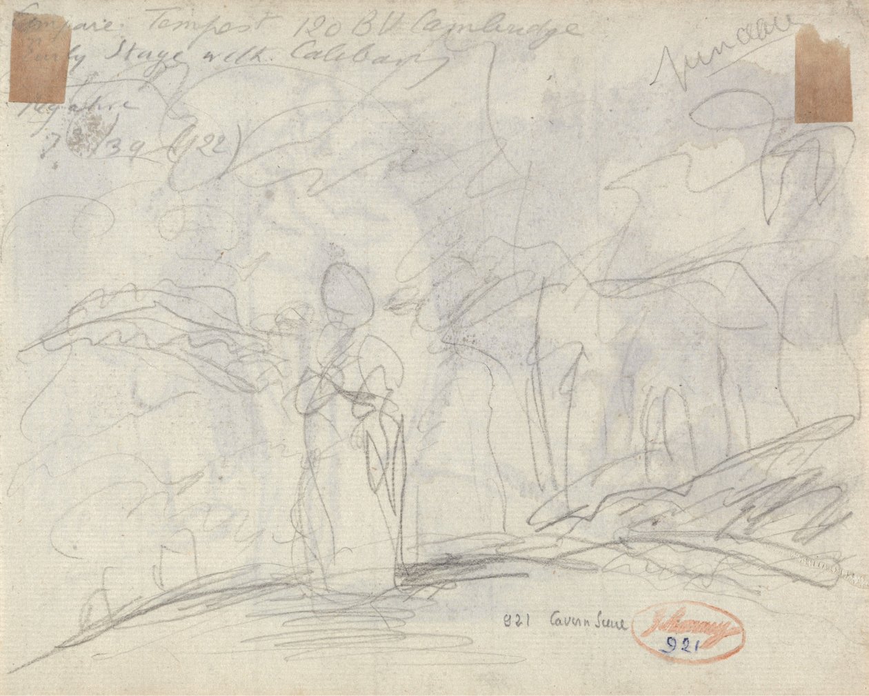 Mała dziewczynka w zagajniku autorstwa George Romney