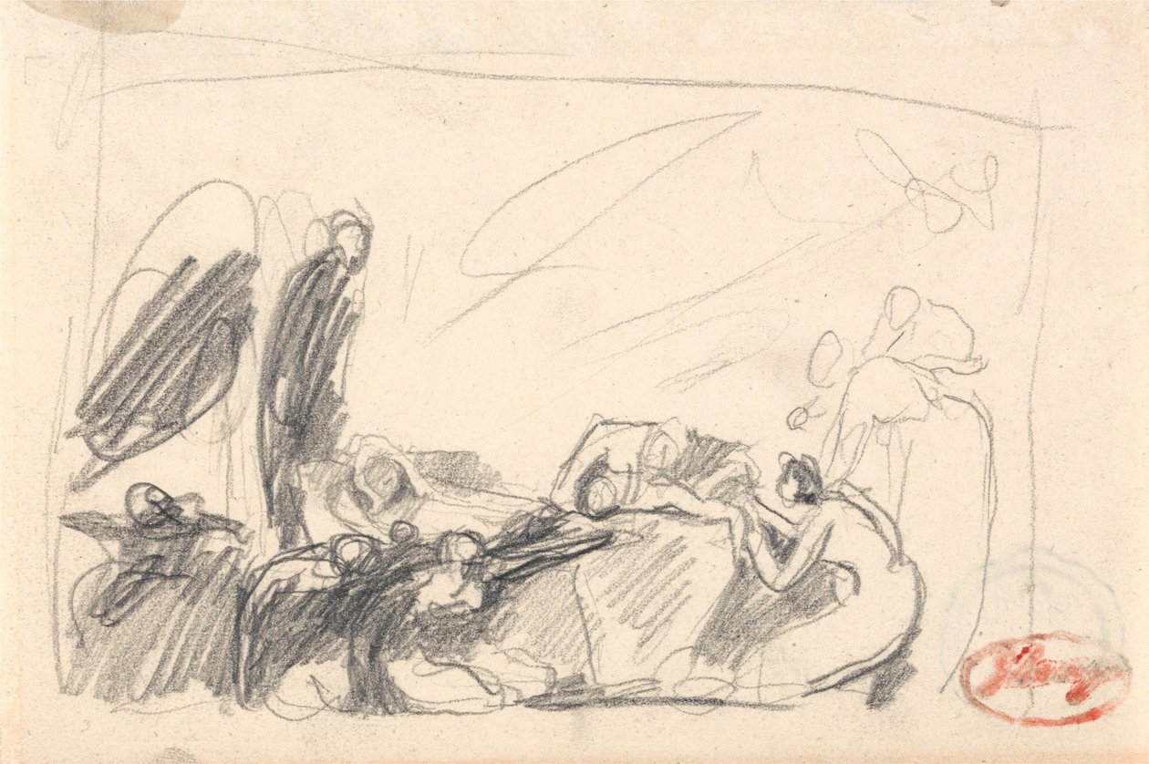Epoki ludzkości: Narodziny człowieka autorstwa George Romney