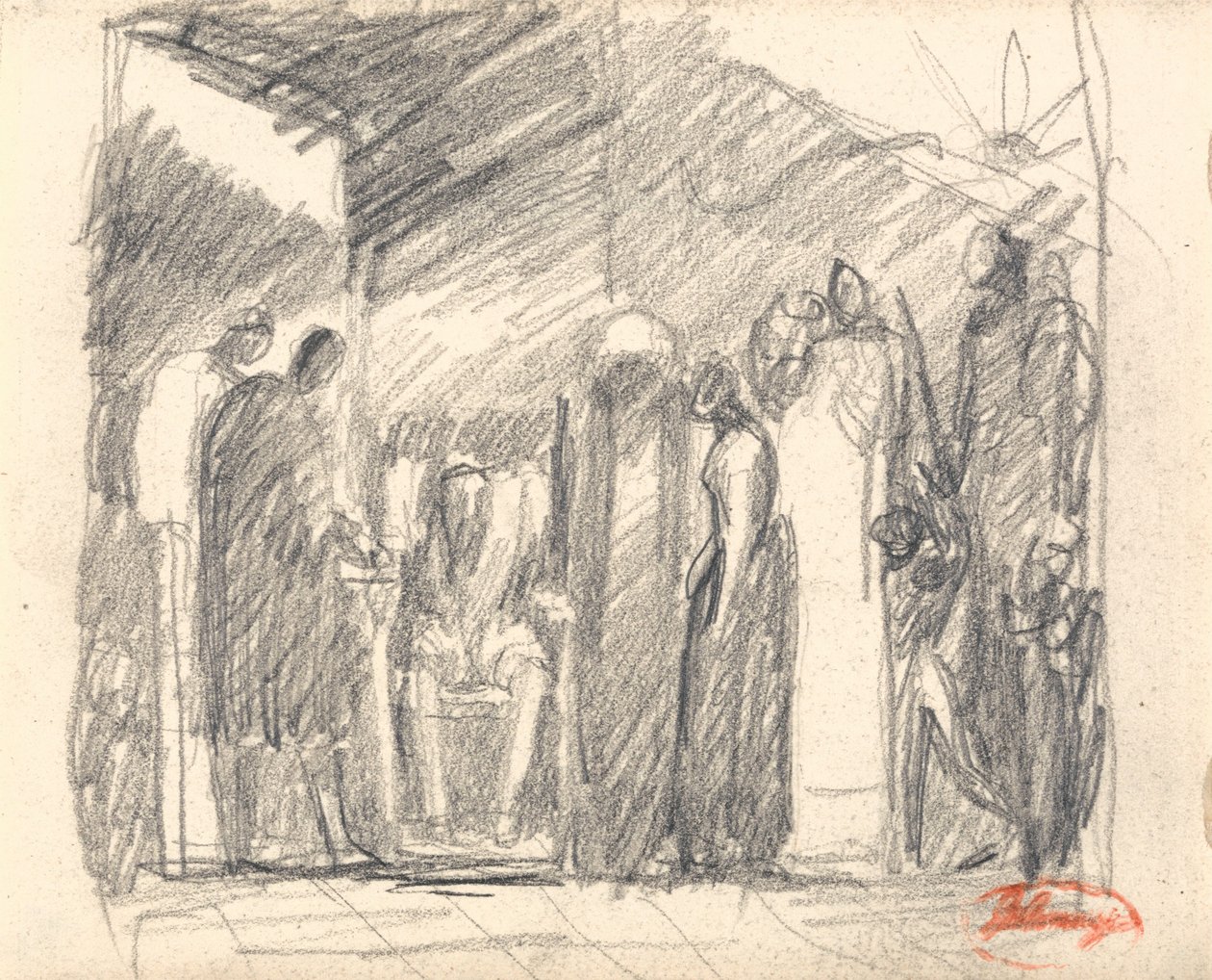 Etapy życia człowieka: starość autorstwa George Romney