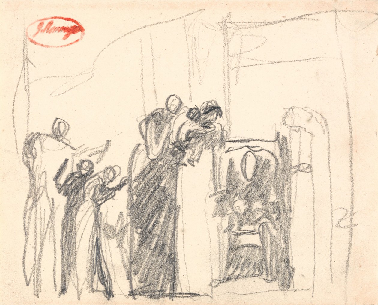 Etapy życia człowieka: starość autorstwa George Romney