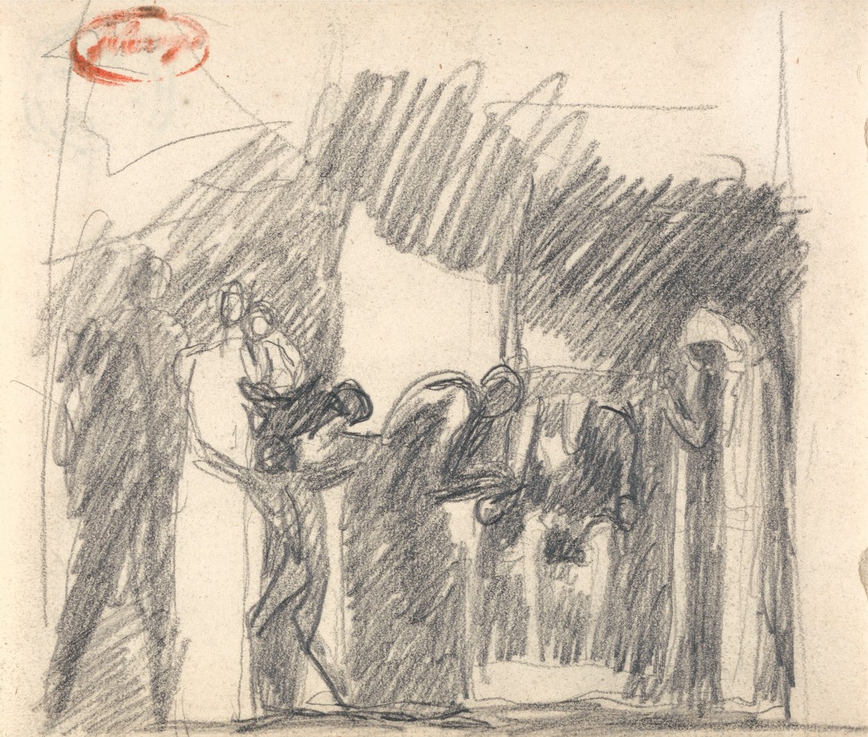 Etapy życia człowieka: starość autorstwa George Romney