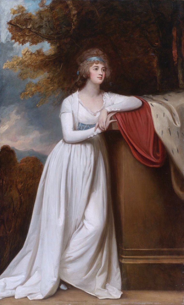 Barbara, marszałkowa Donegal, trzecia żona Arthura Chichestera, 1. markiza Donegall autorstwa George Romney