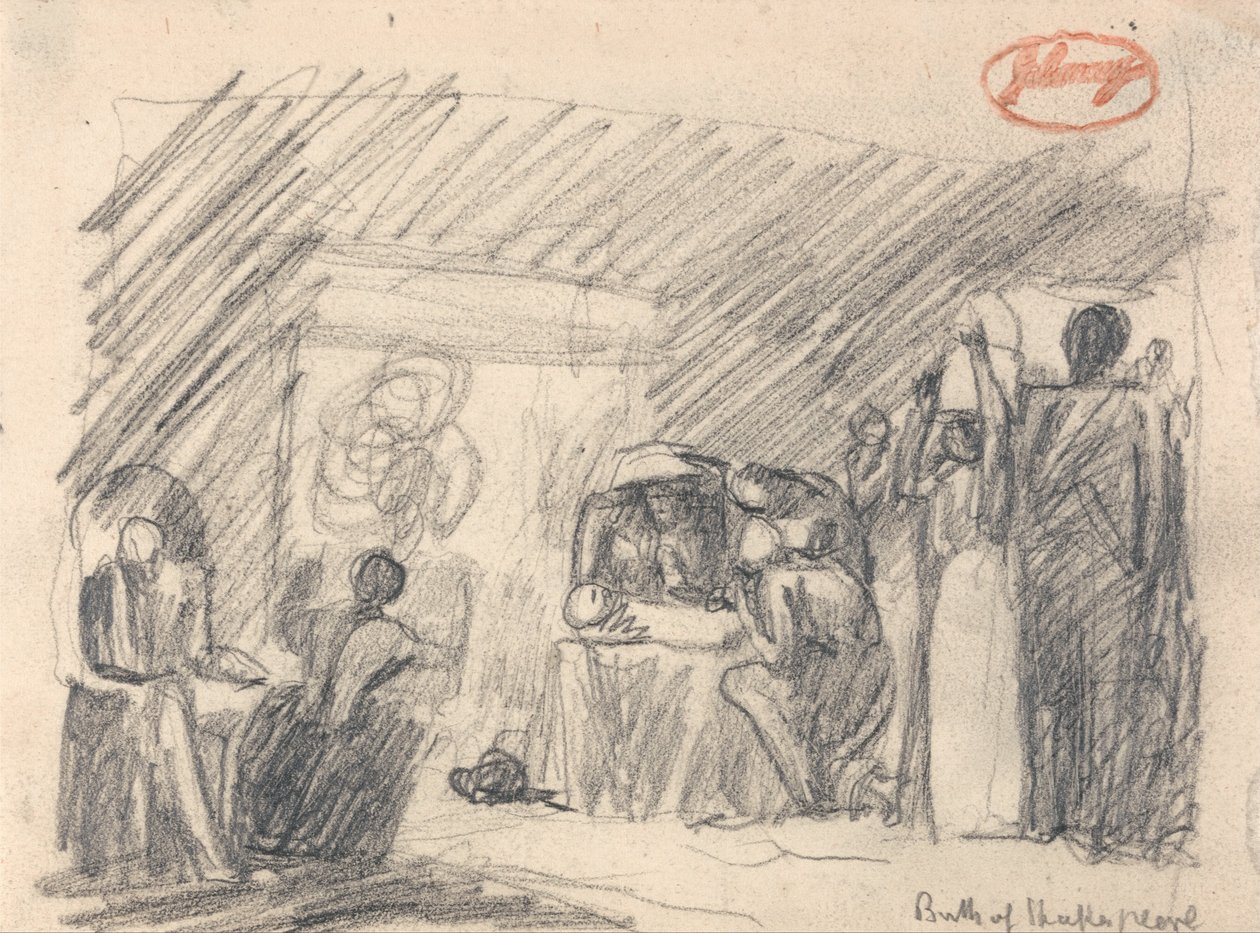 Narodziny człowieka autorstwa George Romney