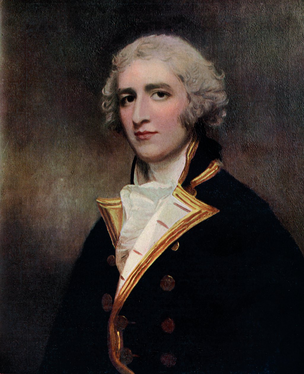 Kapitan William Bentinck 1764-1813, dowódca marynarki, 1787-1788 1910. autorstwa George Romney