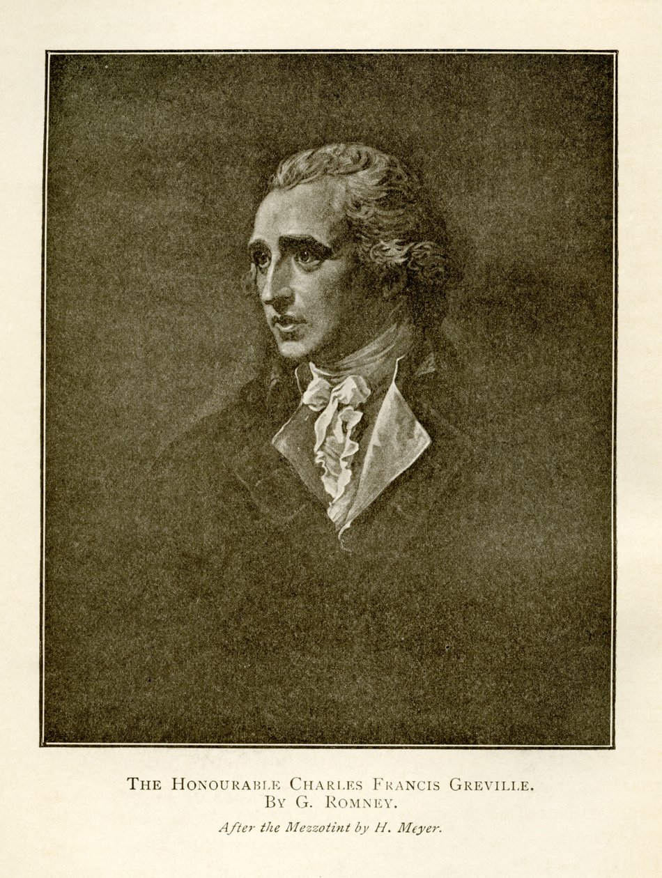 Karol Franciszek Greville autorstwa George Romney