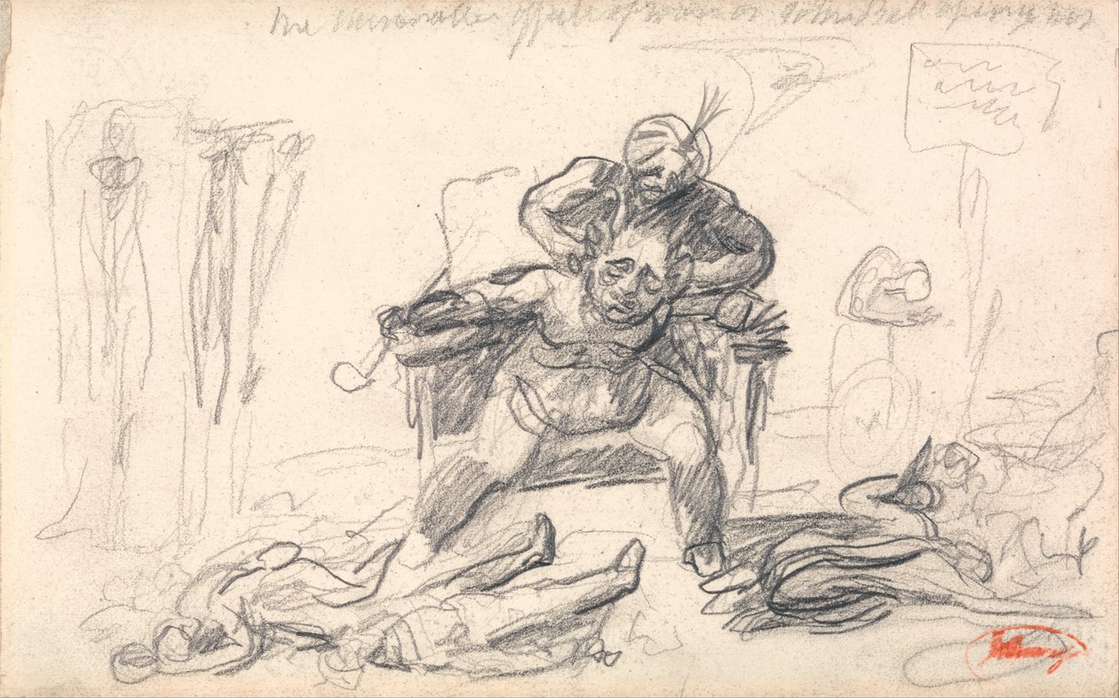 Demoniczny władca i poddani: "Nieszczęsne skutki wojny dla Johna Bulla...". autorstwa George Romney