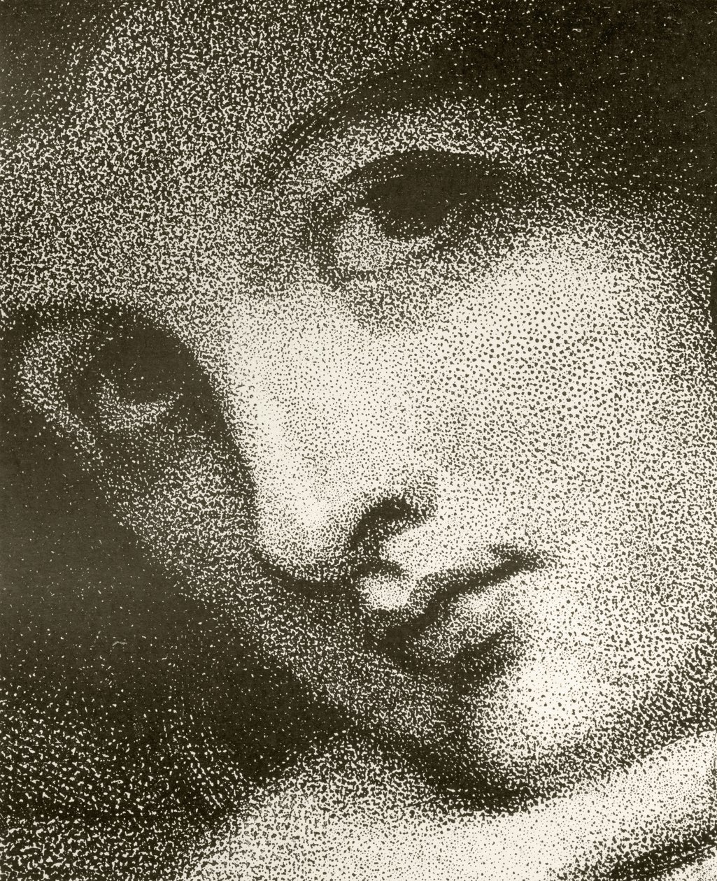 Fragment przedstawiający Emmę, Lady Hamilton, rytowany przez Johna Jonesa, z „The Print-Collector