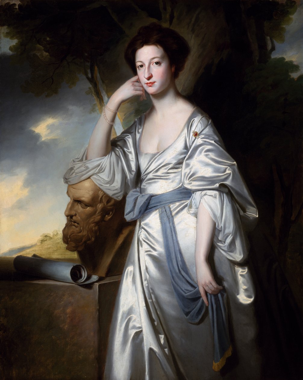 Elżbieta, Lady Blunt, c.1764 autorstwa George Romney