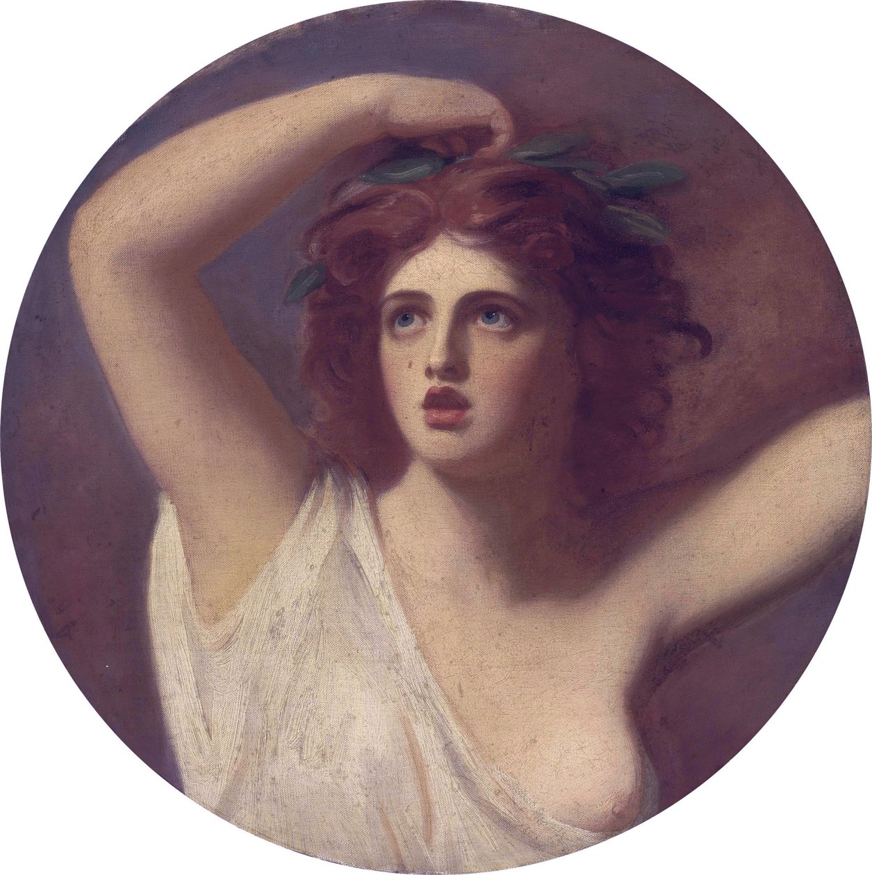 Emma, Lady Hamilton jako Cassandra autorstwa George Romney