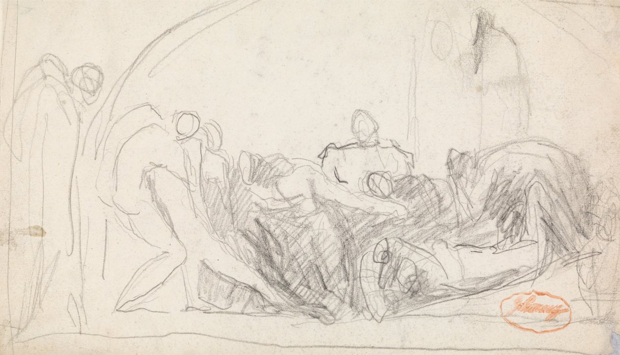 Wykres Badanie składu 22 autorstwa George Romney