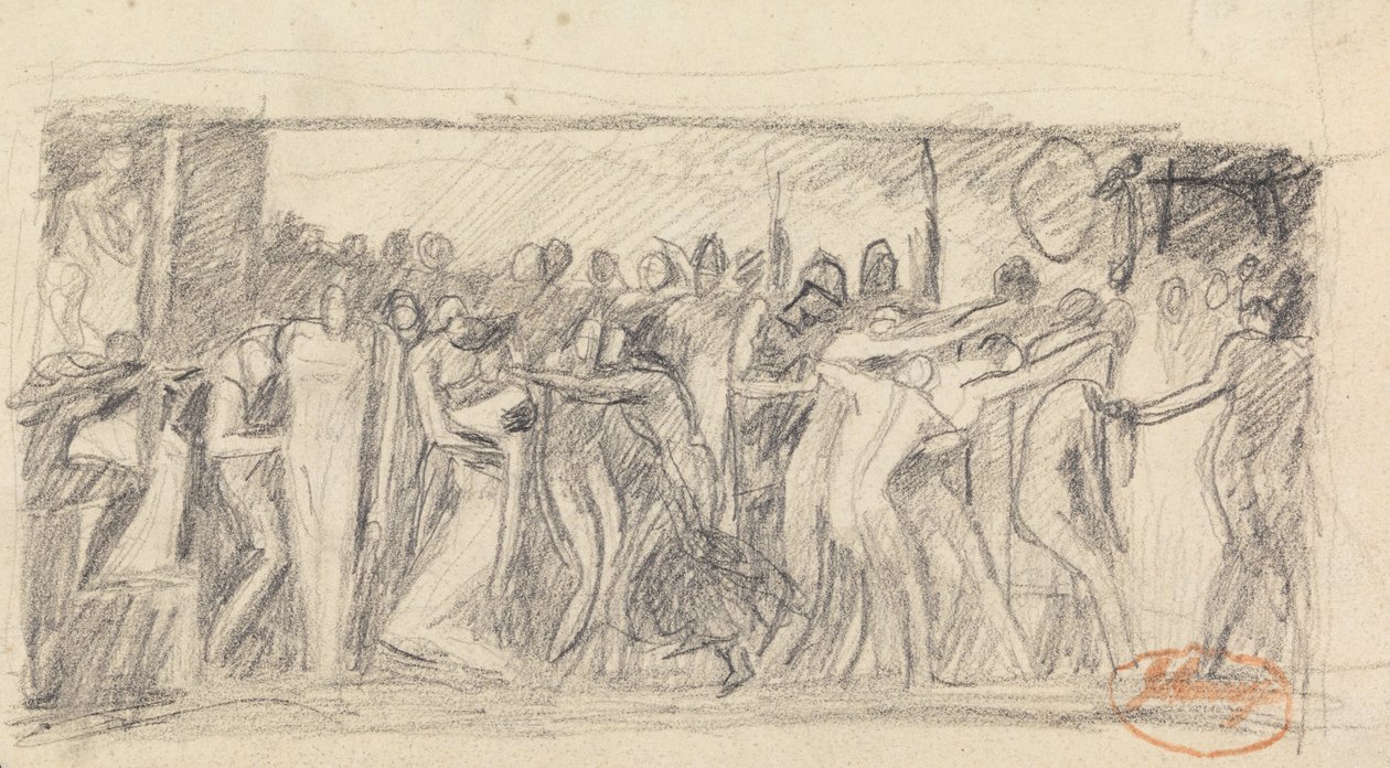 Wykres Badanie składu 24 autorstwa George Romney