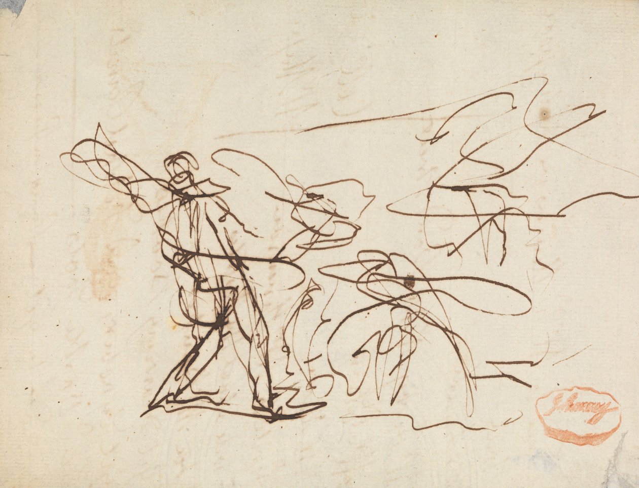 Wykres Badanie składu 25 autorstwa George Romney