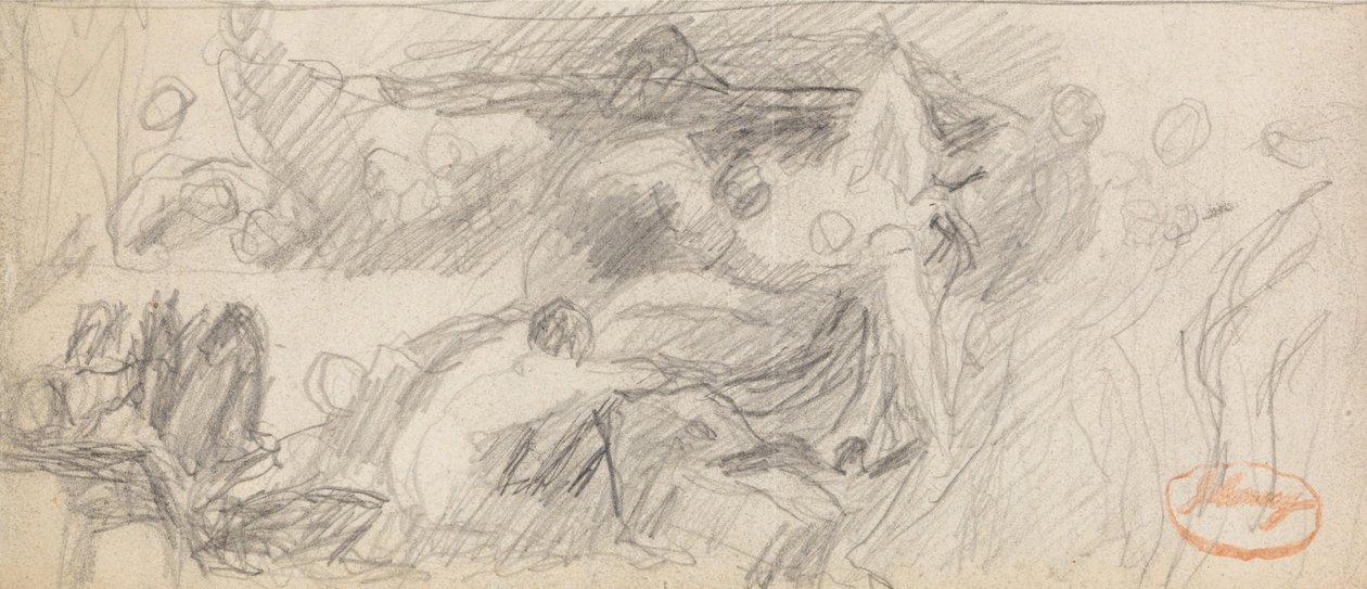 Studium kompozycji figuralnej nr 26 autorstwa George Romney