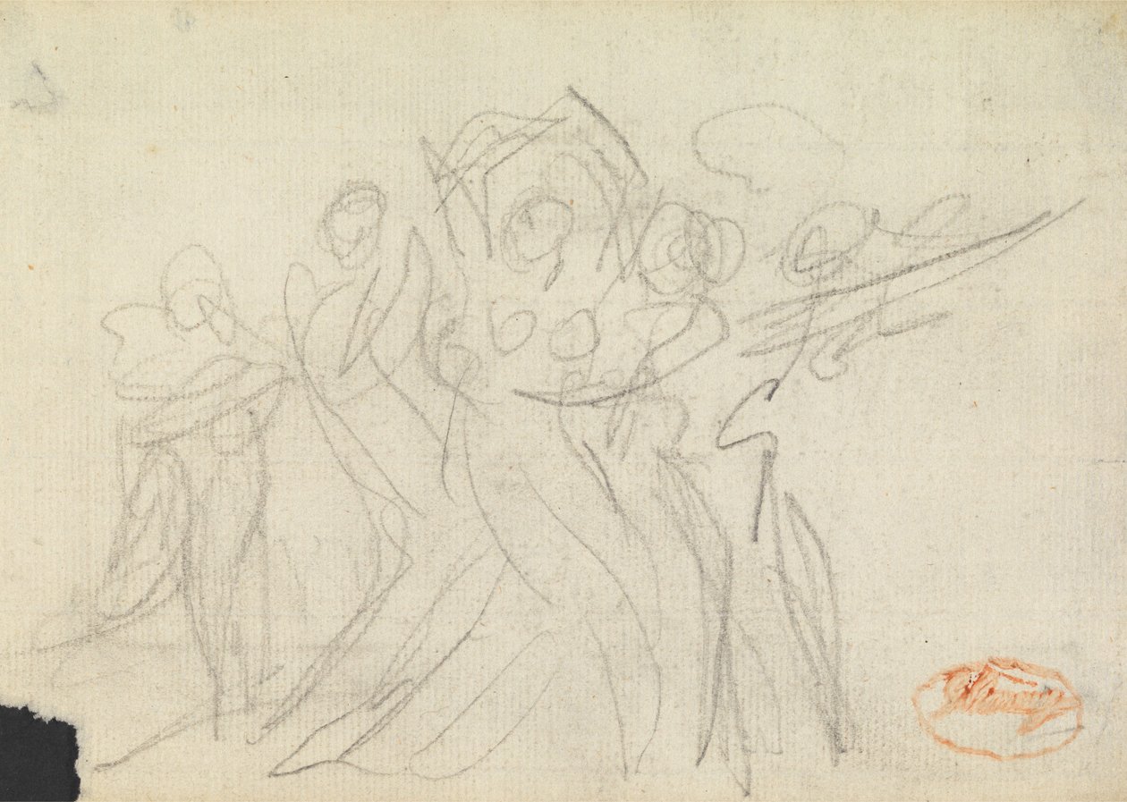 Studium kompozycji figuralnej nr 27 autorstwa George Romney