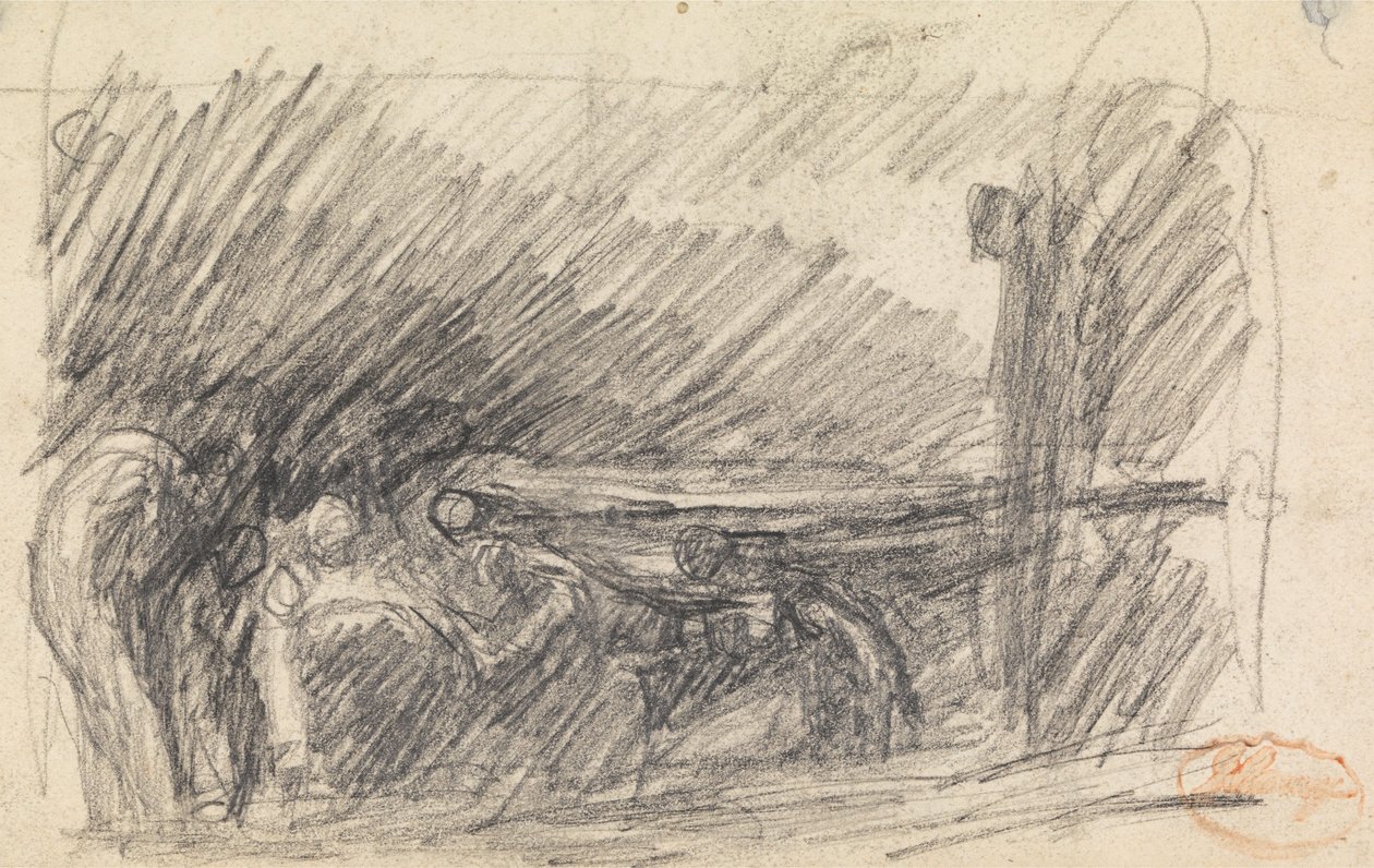 Studium kompozycji figuralnej nr 28 autorstwa George Romney