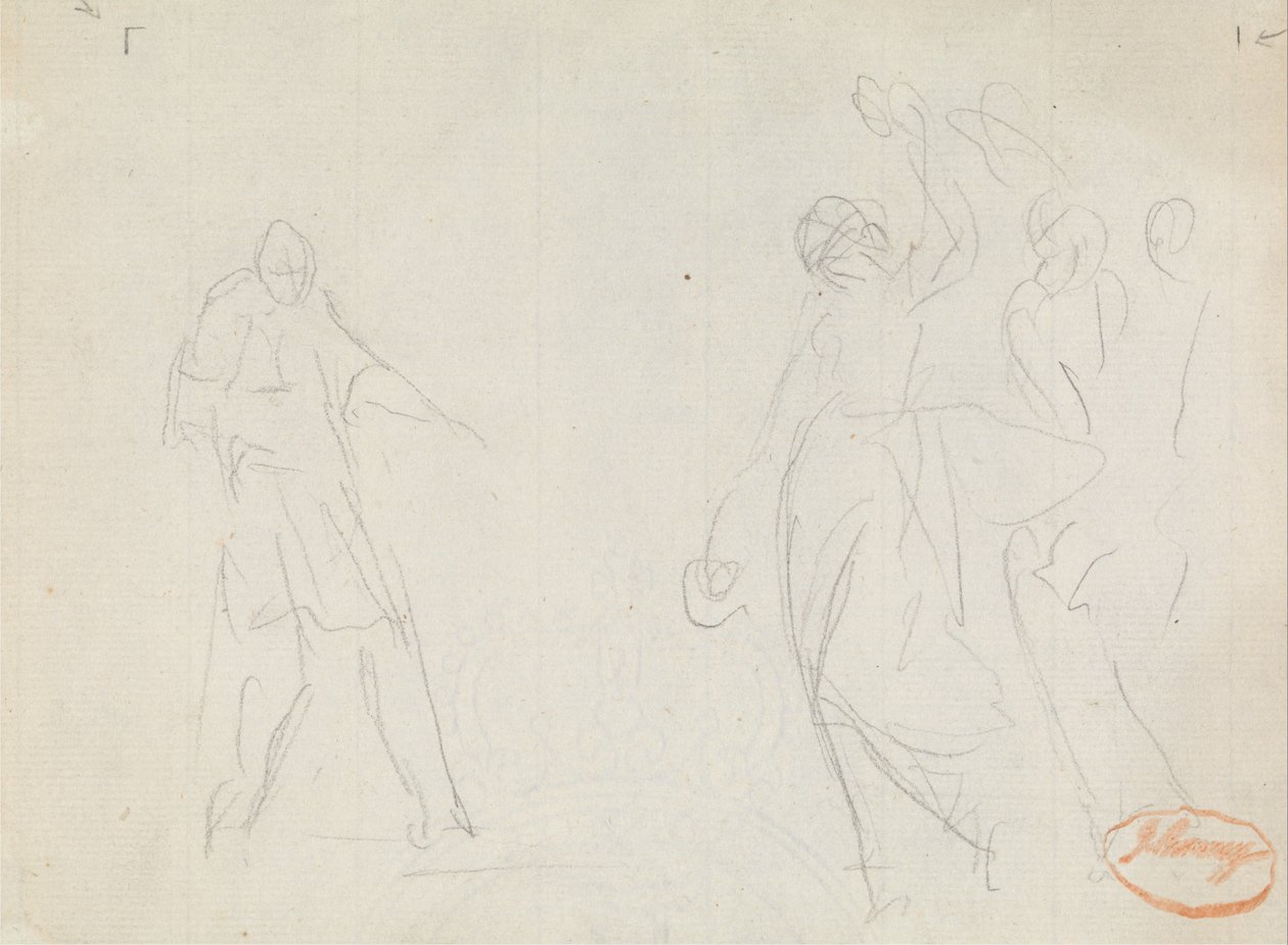 Wykres Badanie składu 39 autorstwa George Romney