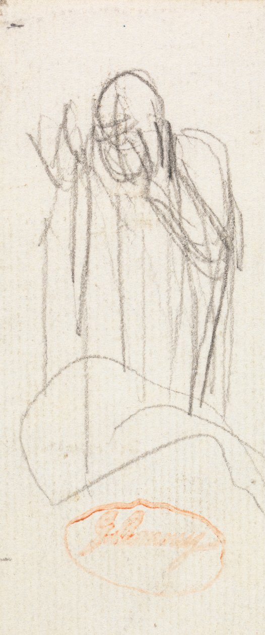 Rysunek Studium 1 autorstwa George Romney