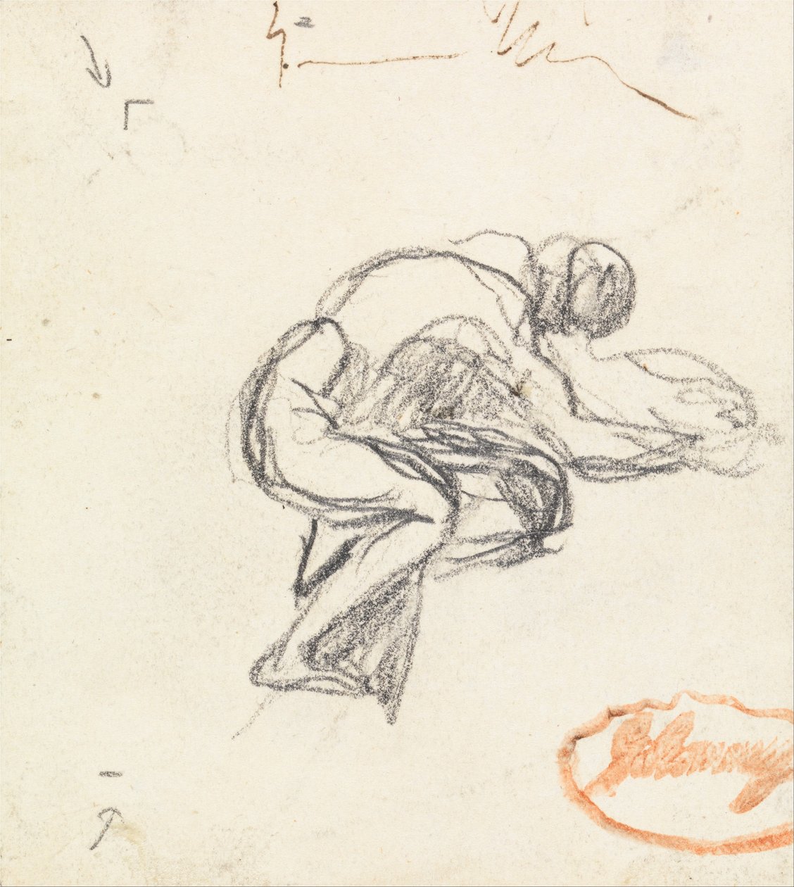 Rysunek Study 3 autorstwa George Romney