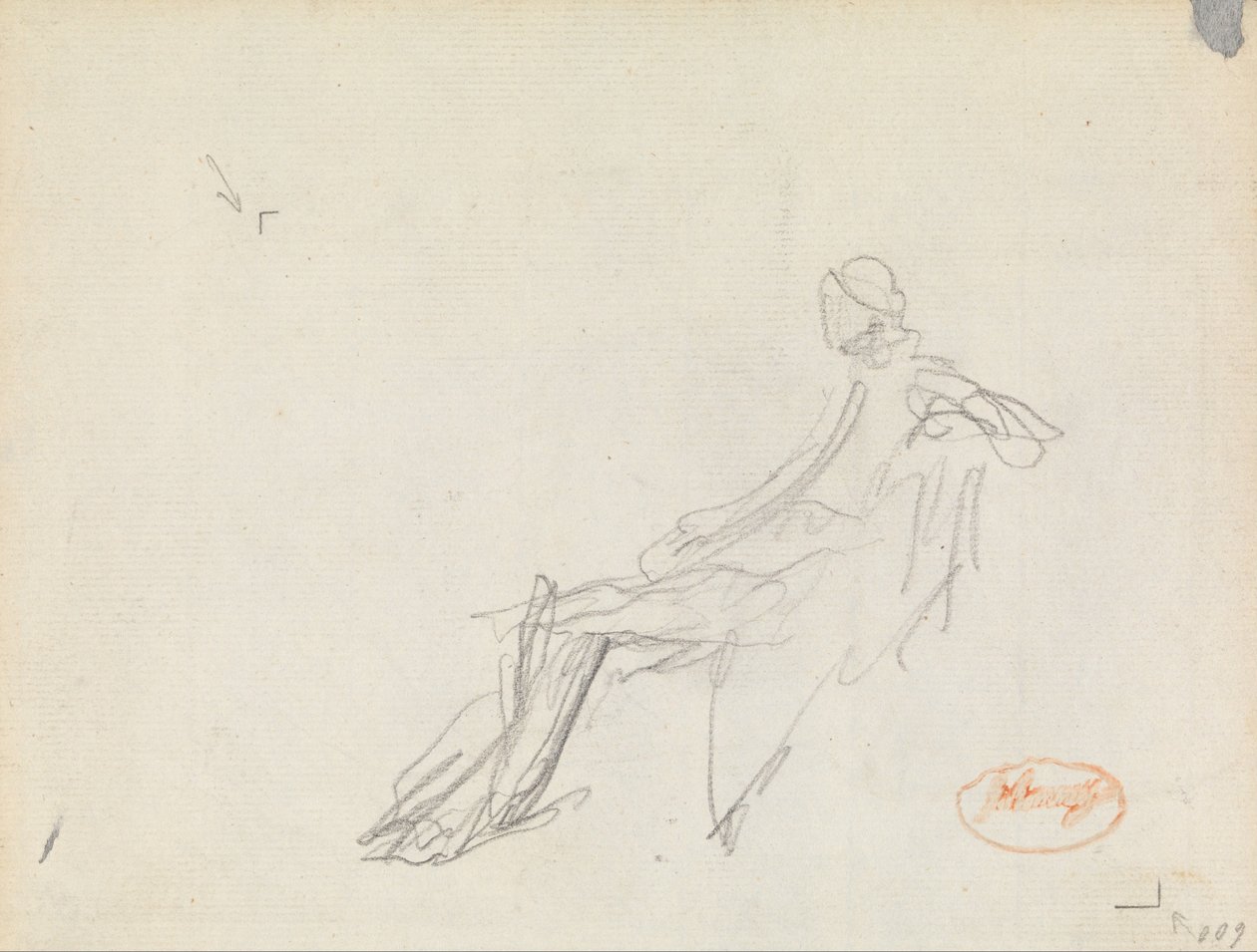 Rysunek Study 9 autorstwa George Romney