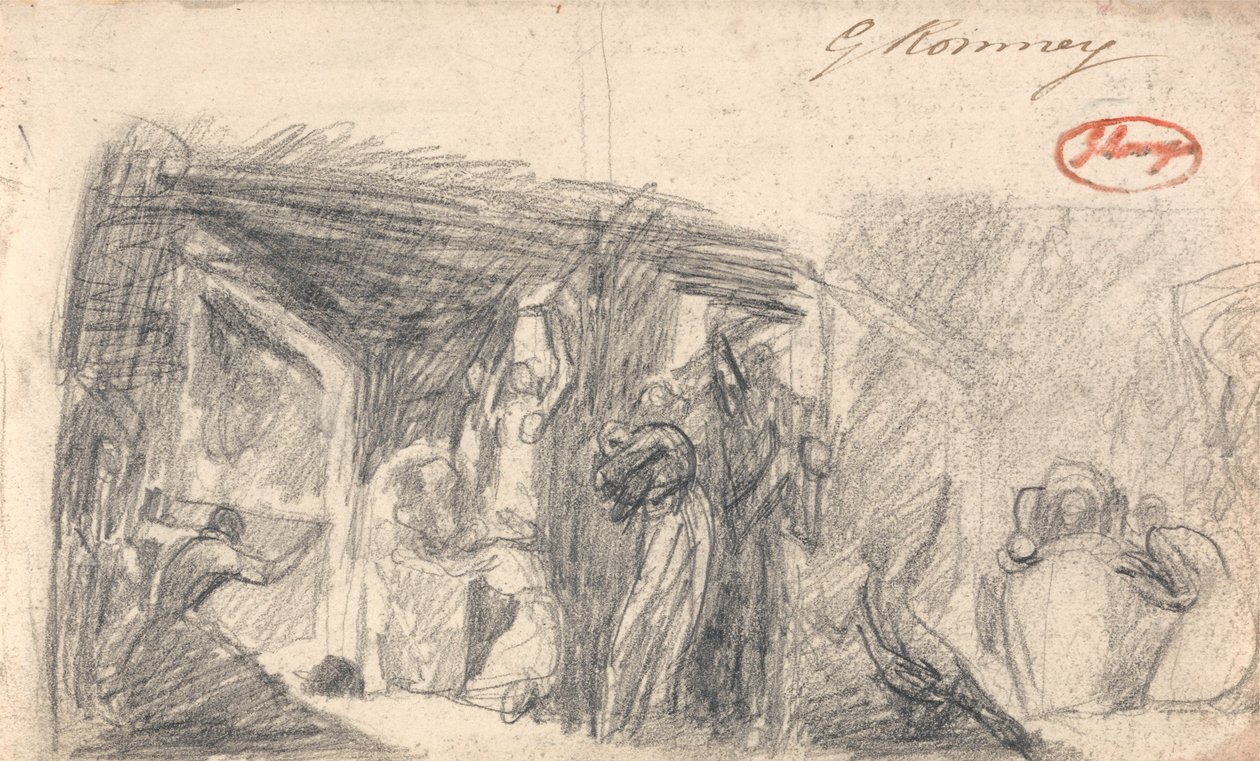 Temat rysunku autorstwa George Romney