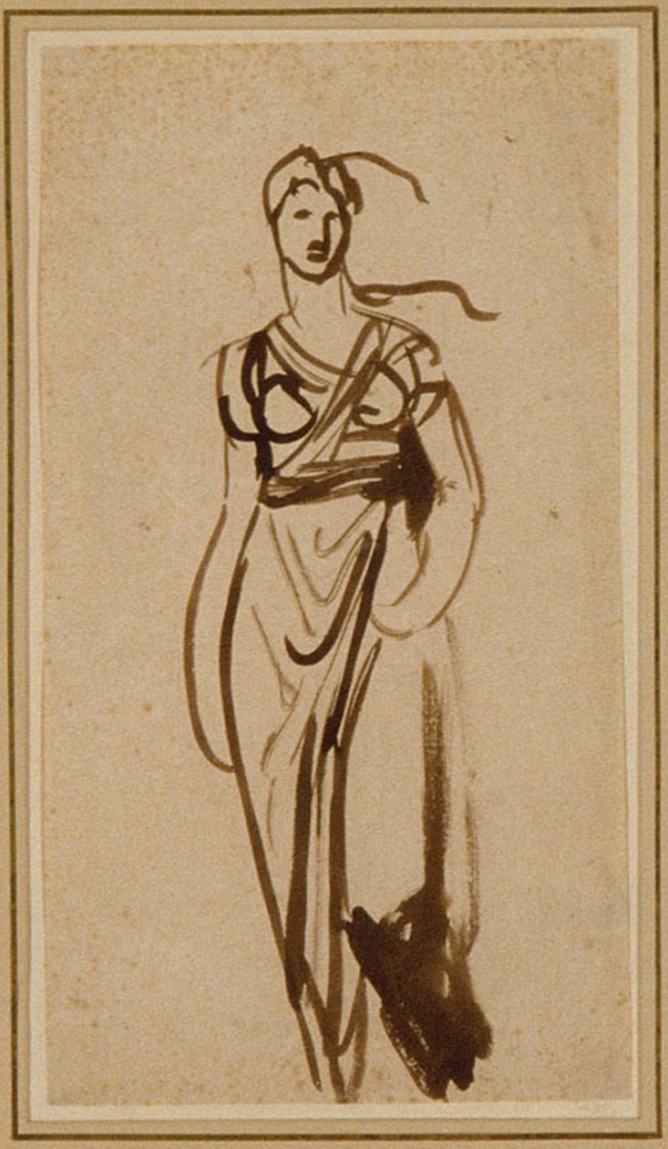 Postać kobiety autorstwa George Romney