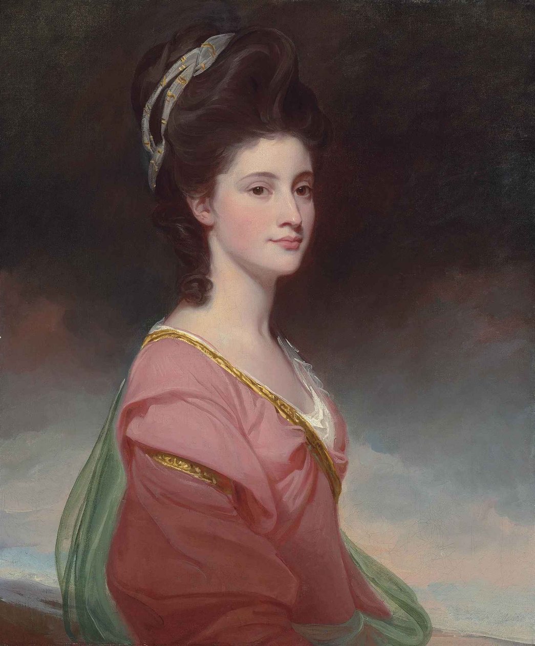 George Romney - Elizabeth Ramus autorstwa George Romney