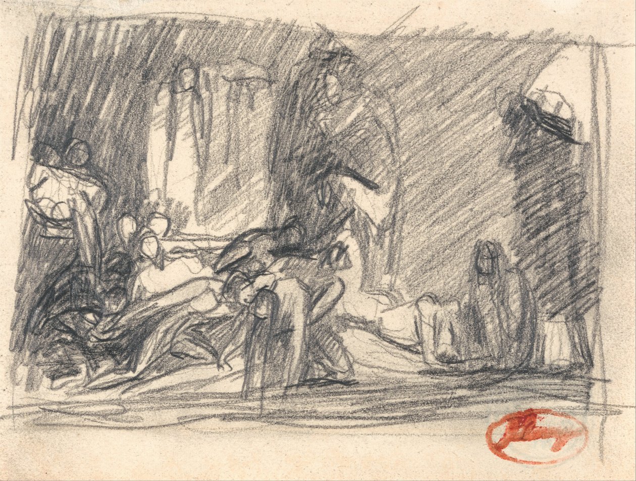 Howard z wizytą w więzieniu autorstwa George Romney