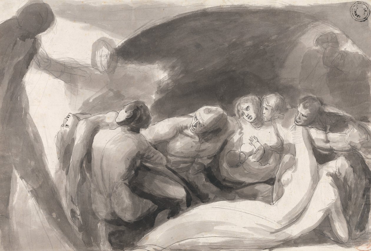 Howard z wizytą w więzieniu autorstwa George Romney
