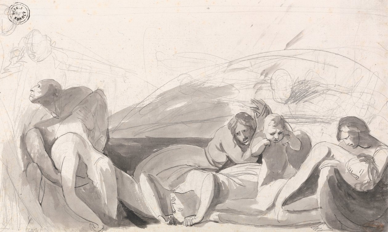 Howard z wizytą w więzieniu autorstwa George Romney