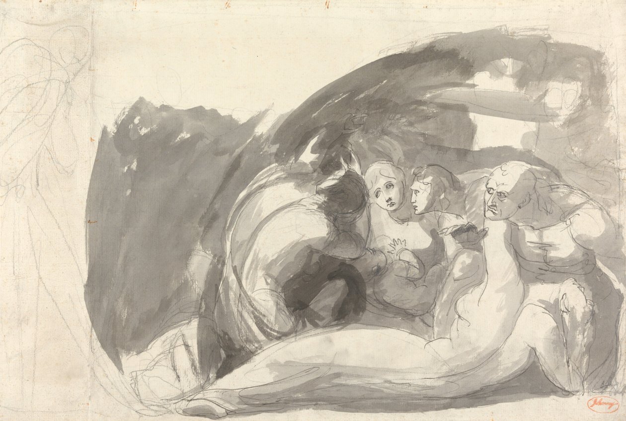 Howard odwiedza więzienie autorstwa George Romney