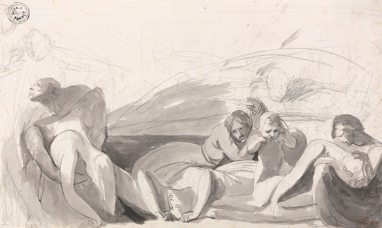Howard odwiedza więzienie autorstwa George Romney