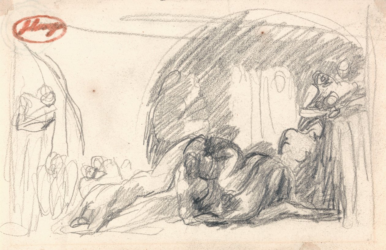 Howard odwiedza więzienie autorstwa George Romney