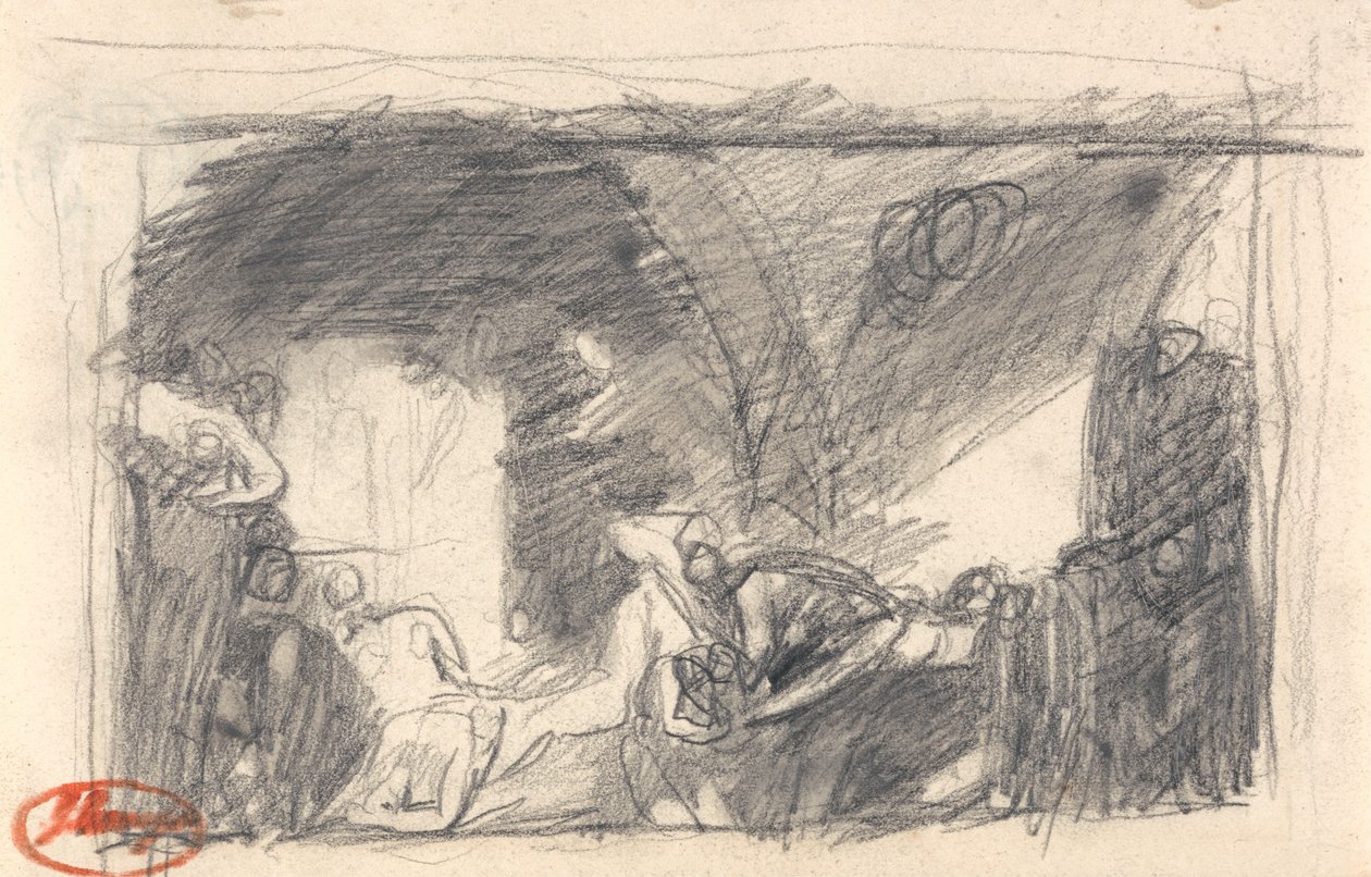 Howard odwiedza więzienie autorstwa George Romney