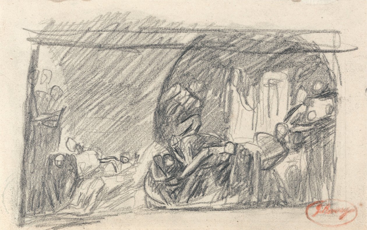 Howard odwiedza więzienie autorstwa George Romney