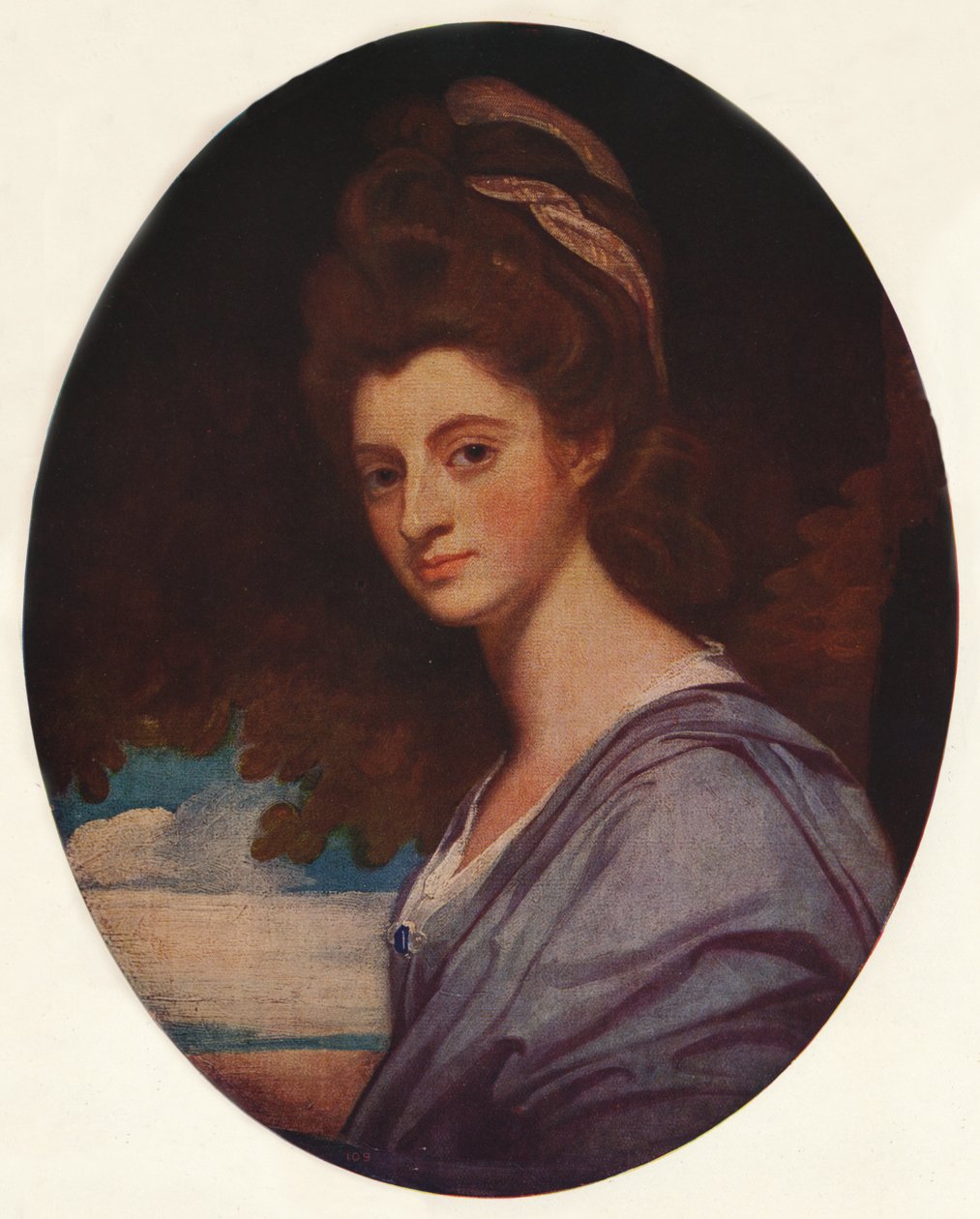Lady Craven, 1778, c1915 autorstwa George Romney