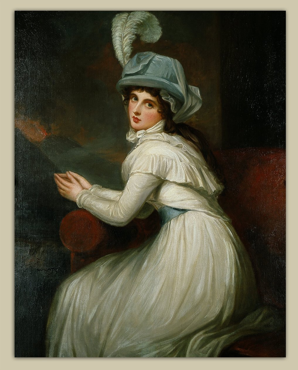 Lady Hamilton autorstwa George Romney