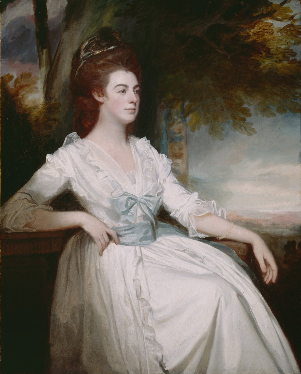 Panna Clavering, 178082 autorstwa George Romney