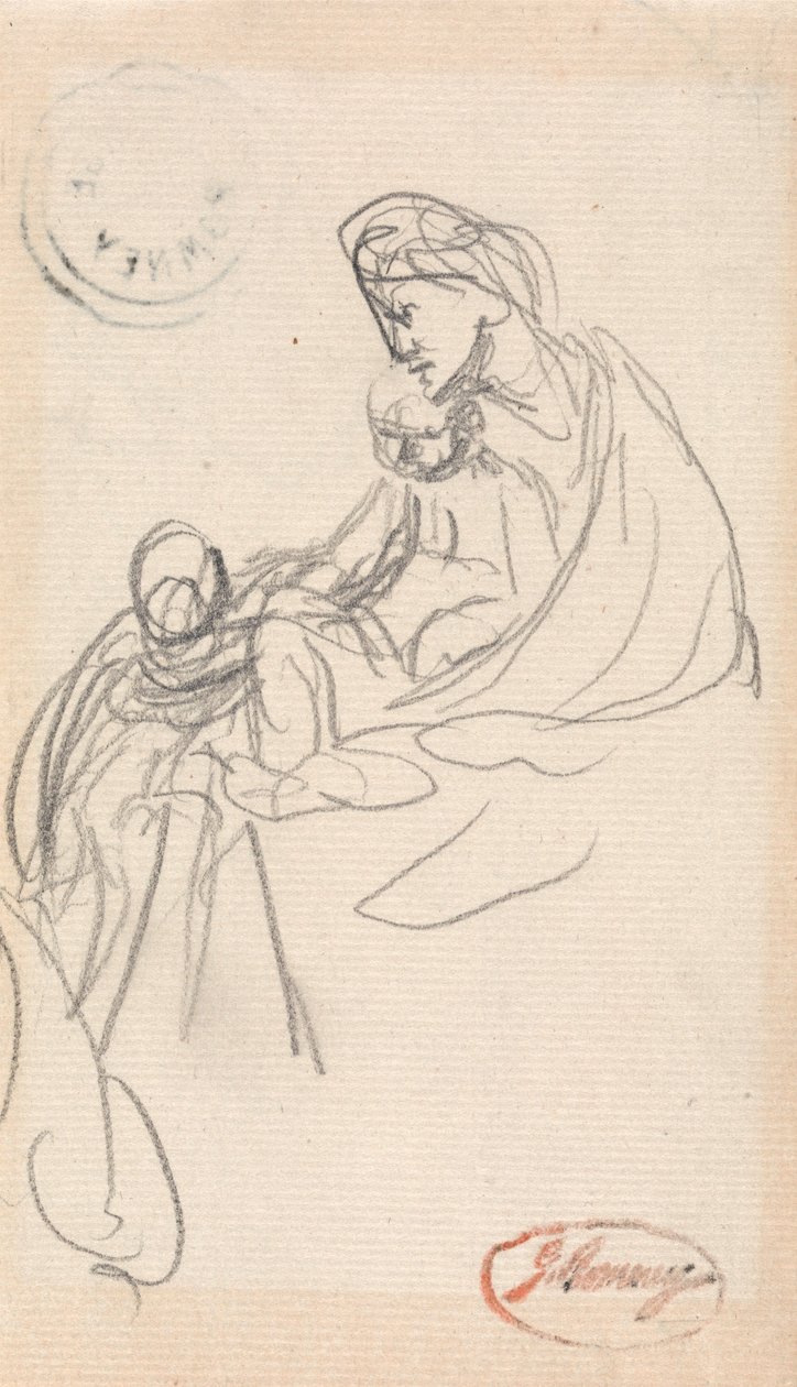 Matka i dzieci autorstwa George Romney