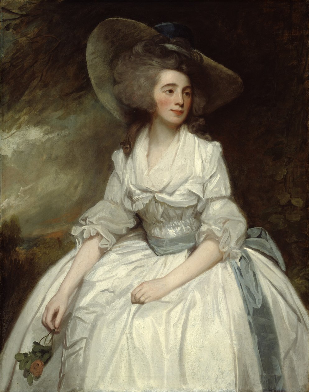 Pani Franciszek Russell, 1785-87 autorstwa George Romney