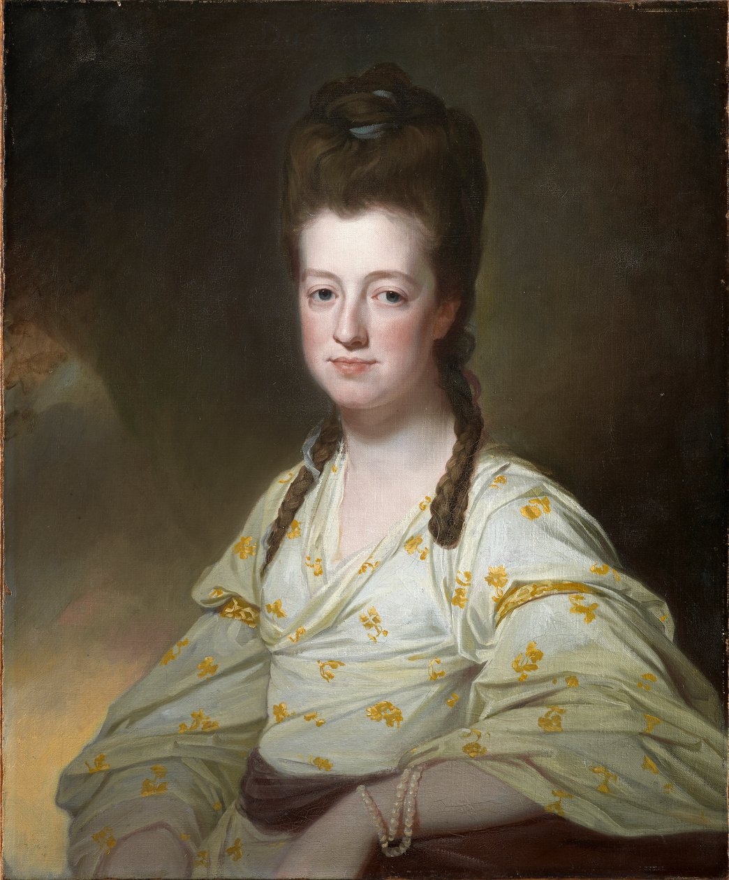 Portret Dorothy Cavendish, księżnej Portland, ok. 1772 (olej na płótnie) autorstwa George Romney