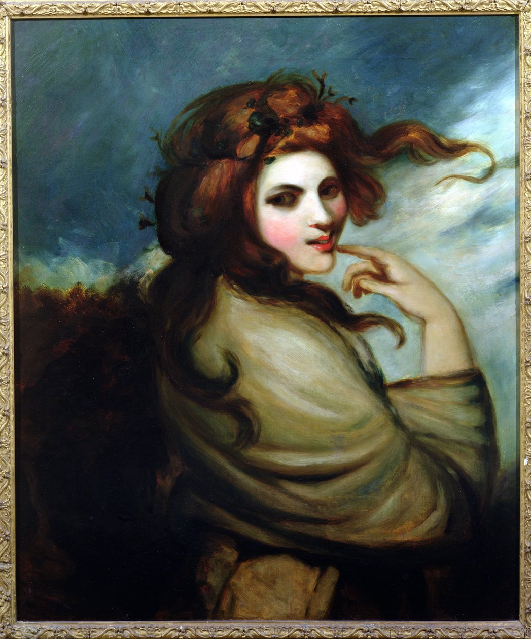 Portret Emmy Hamilton (ok. 1765-1815) autorstwa George Romney