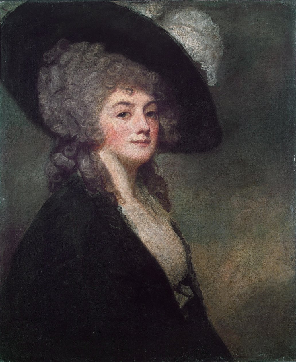 Portret pani Harrit Greer autorstwa George Romney