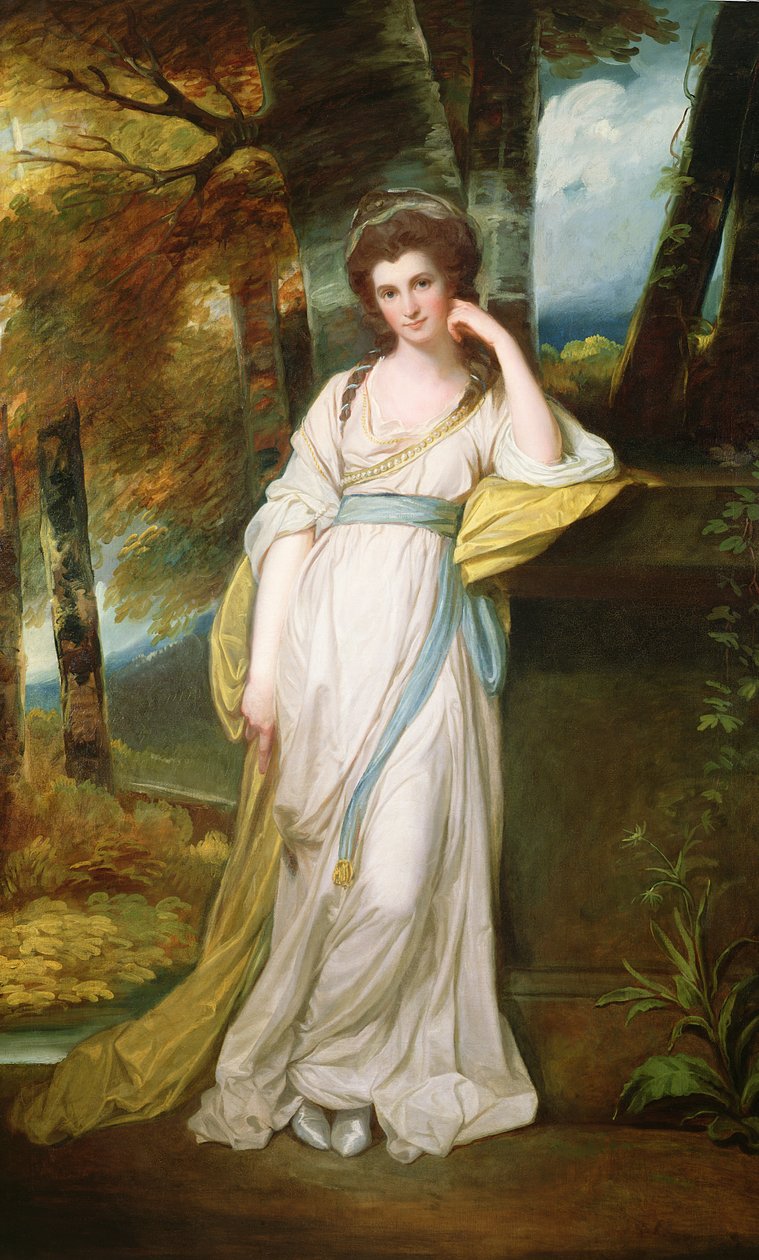 Portret pani Henry Maxwell autorstwa George Romney