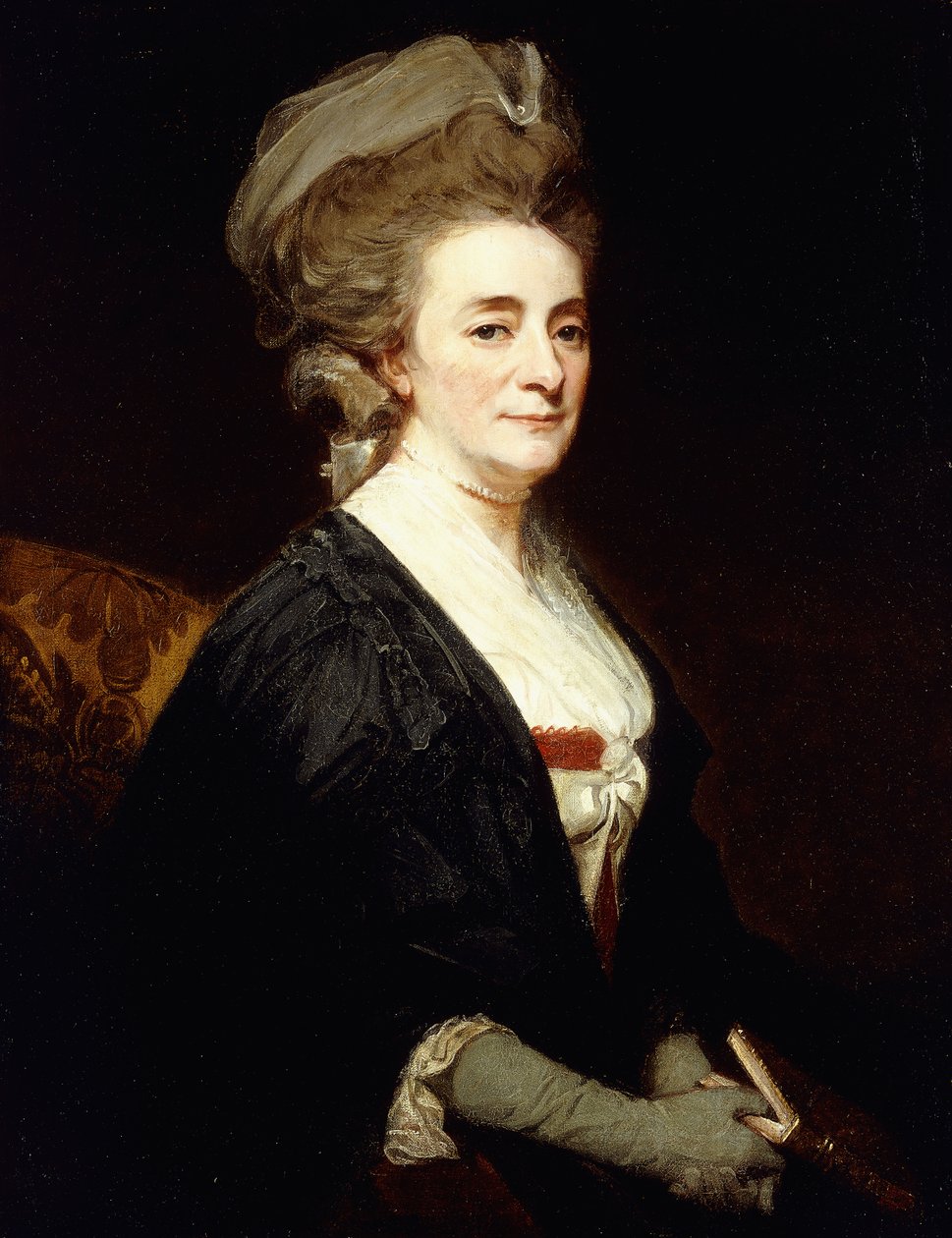 Portret damy, która powiedziała, że jest panią, autorstwa George Romney