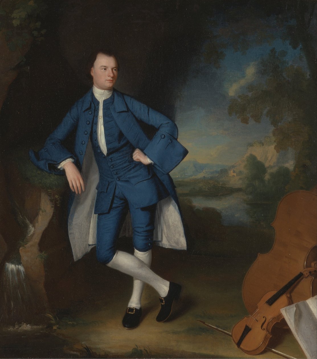Portret mężczyzny autorstwa George Romney